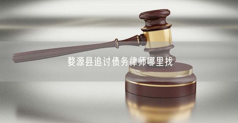 婺源县追讨债务律师哪里找