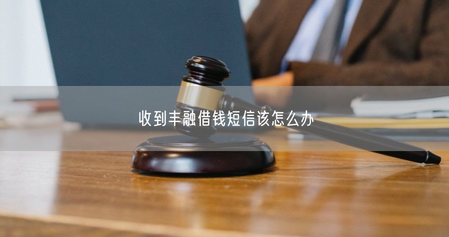 收到丰融借钱短信该怎么办