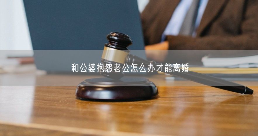 和公婆抱怨老公怎么办才能离婚