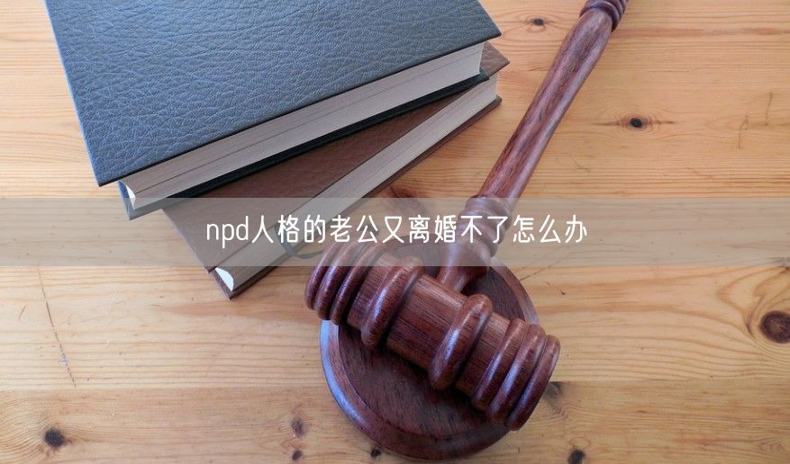 npd人格的老公又离婚不了怎么办